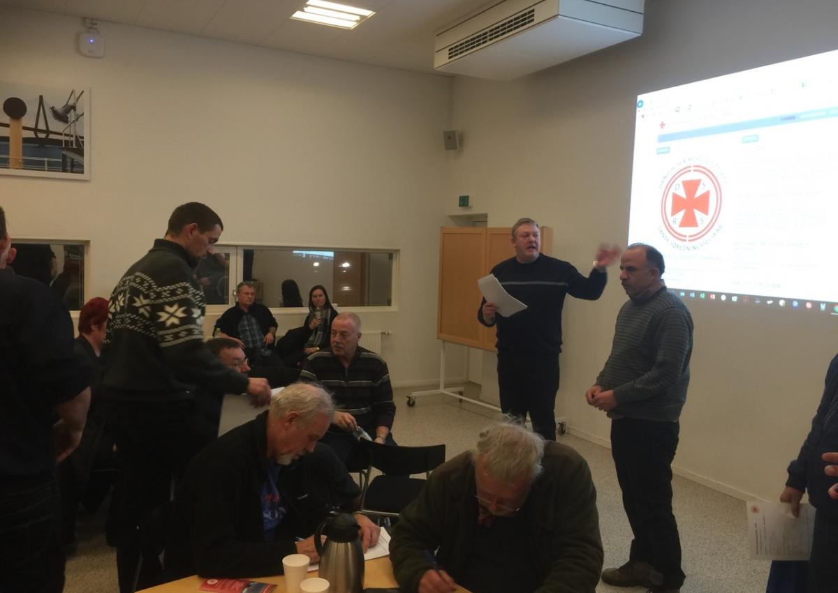 Ny station i Vordingborg - 50 nye frivillige mødte op