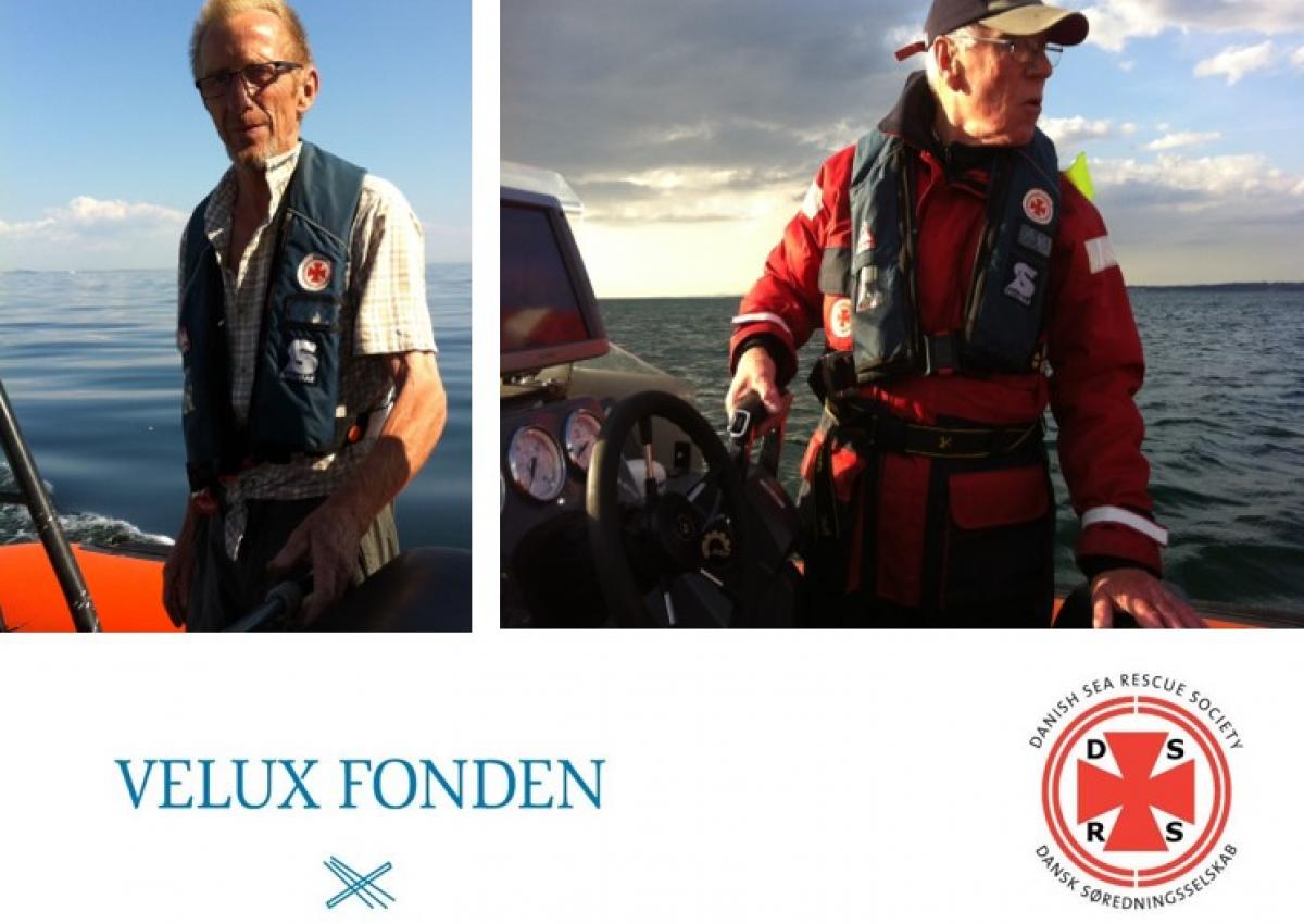 VELUX FONDEN støtter ældre frivillige reddere til søs.