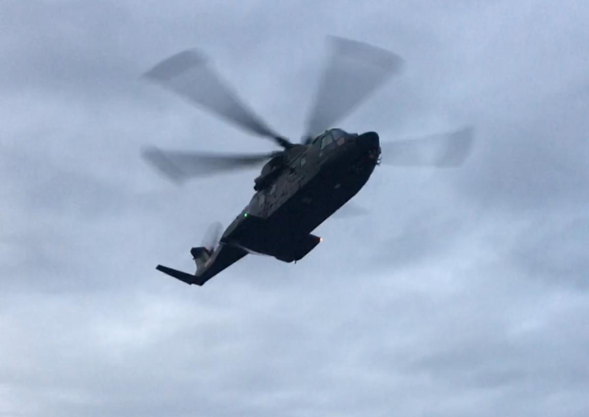 SAR øvelse med ESK 722