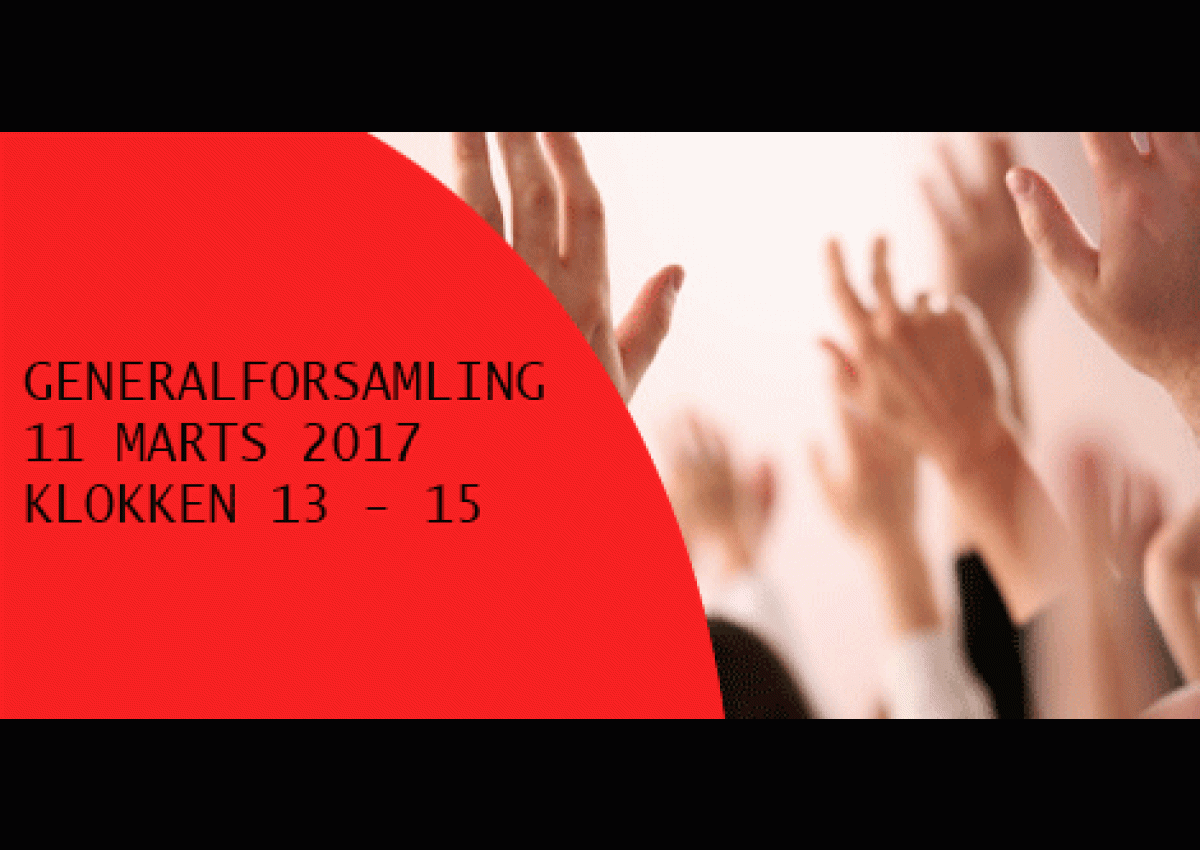 Indkaldelse til generalforsamling i DSRS