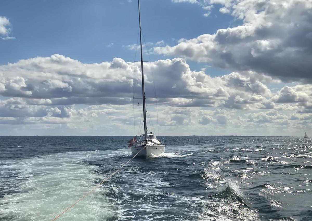 Havarist på træk med Rescue Freja