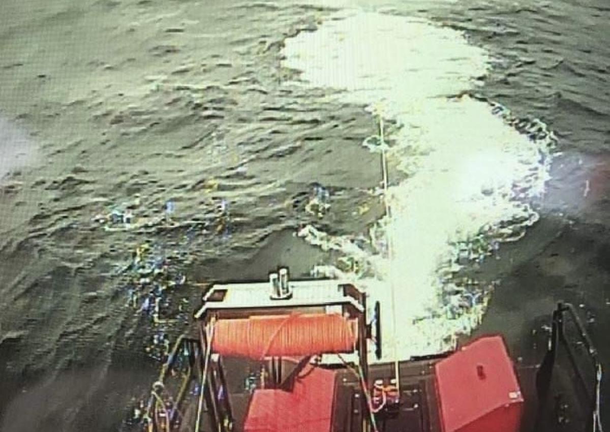 Gult udkald - 16 tons fiskekutter med ødelagt gear