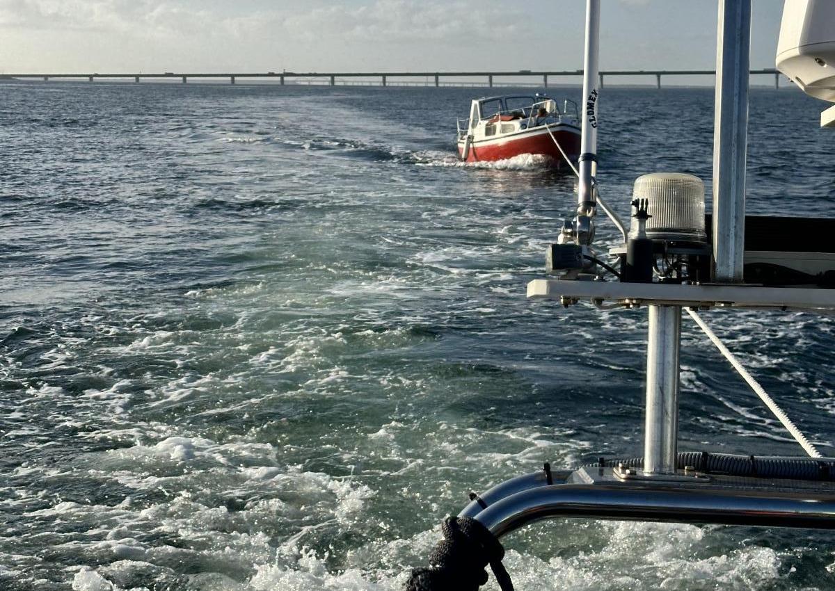 LM23 med motorstop ved Farø.