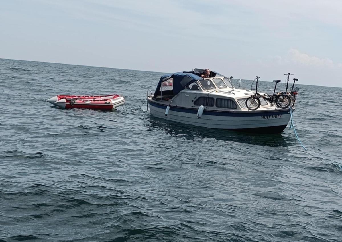 23 fods Skilsø med motorstop