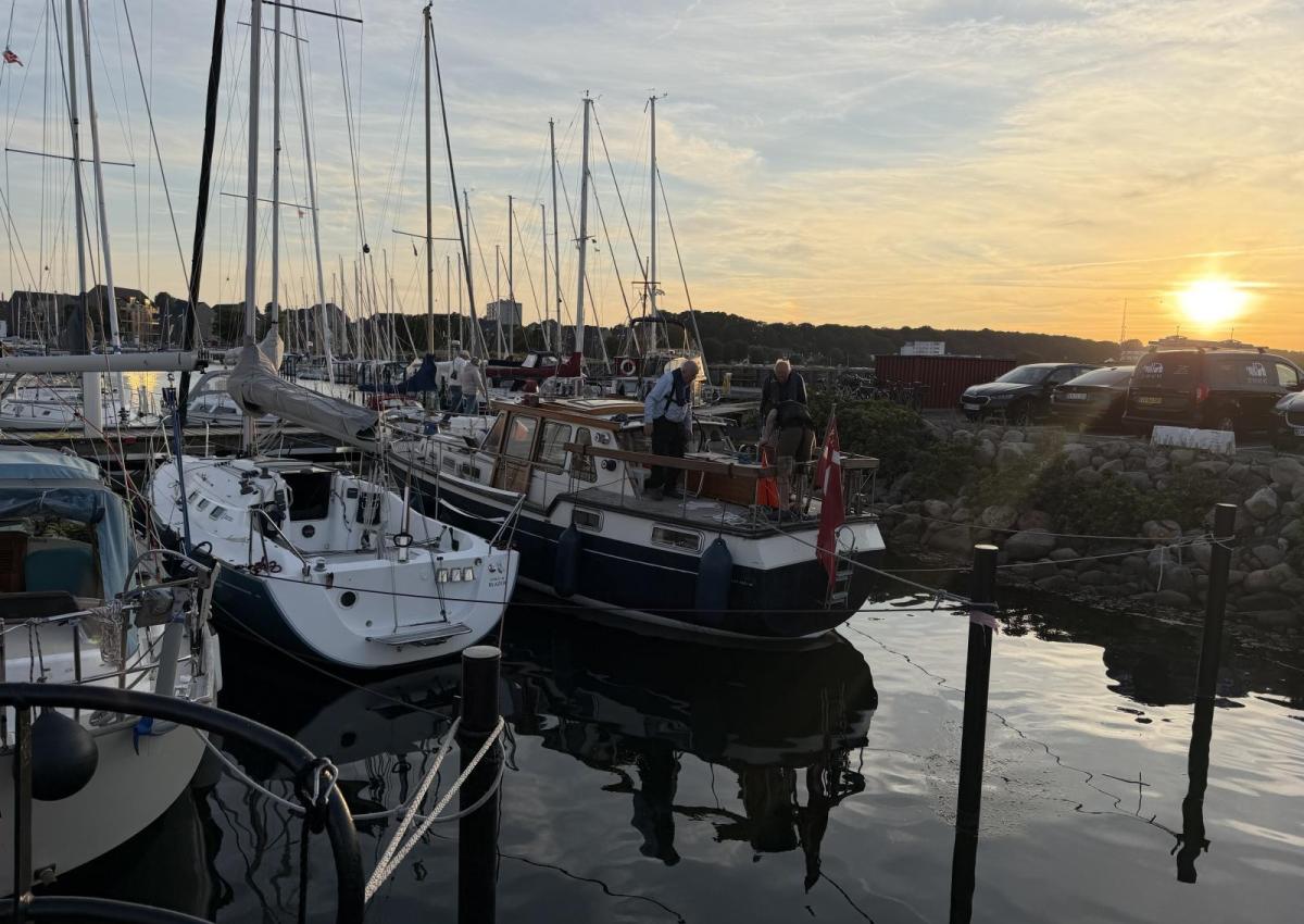Mørkeblå Nautica 38
