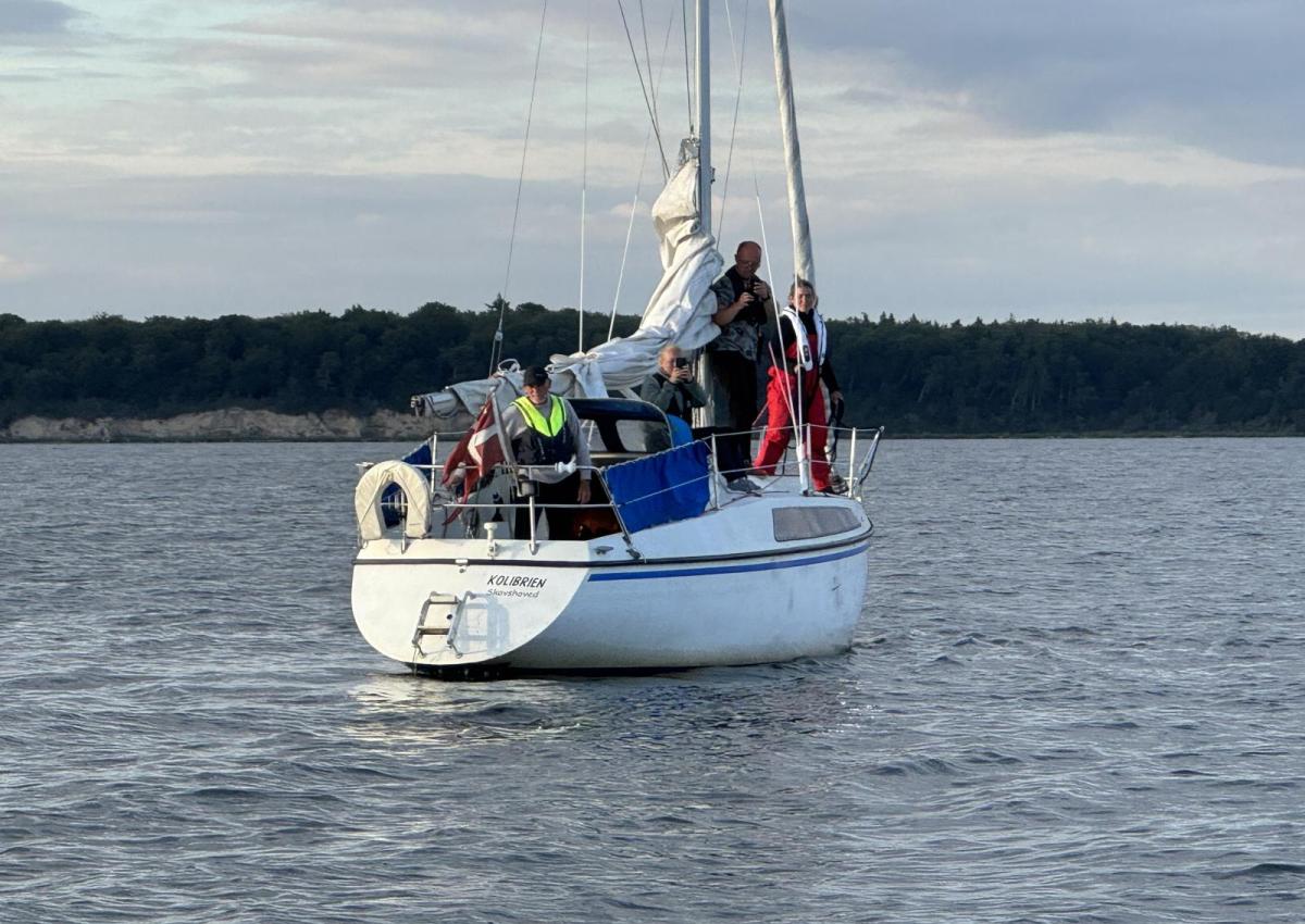 Motorstop ved Stigsnæs.
