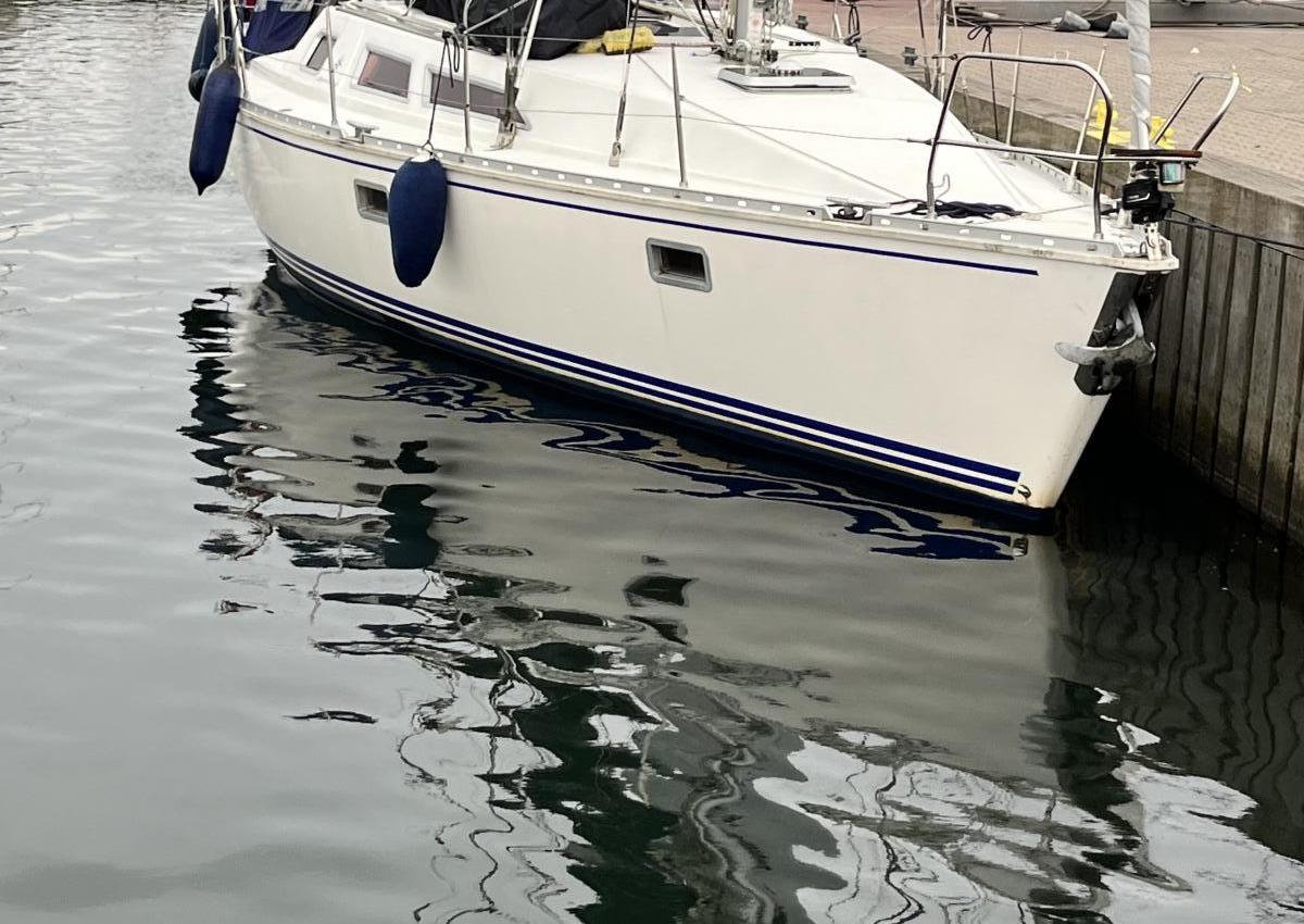 36 fod Jeanneu sejlbåd
