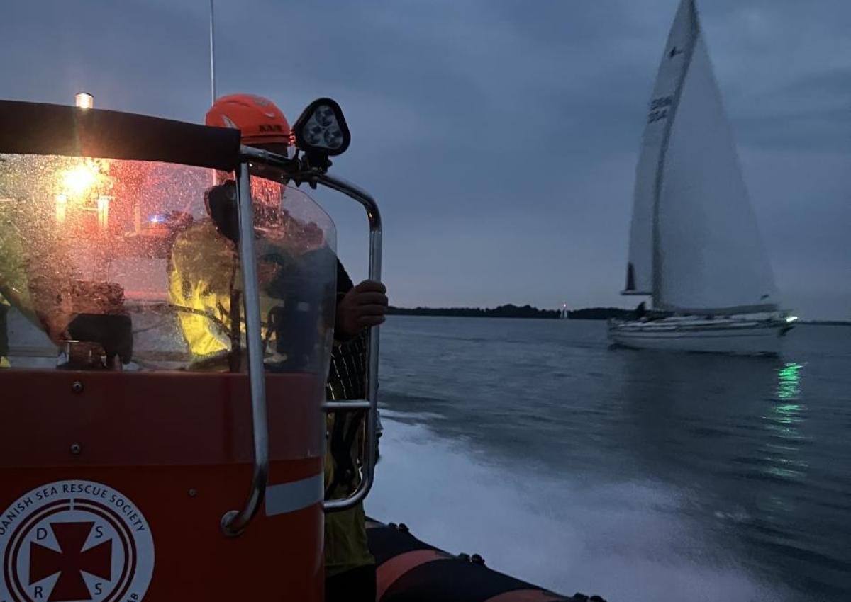 Grundstødning ved Tærø