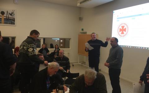 Ny station i Vordingborg - 50 nye frivillige mødte op