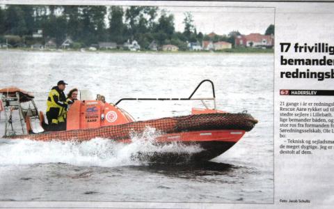 Besøg af Jydske Vestkysten