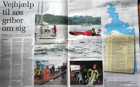 Besøg af Jydske Vestkysten