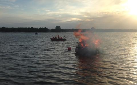 RS Nykøbing Falster sørgede for sikkerheden til Sankt Hans