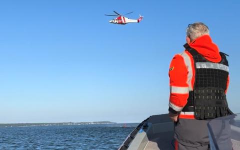 SAR-øvelse med SSRS, Sweden Rescue og Sjöfartsverket