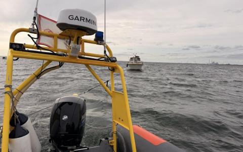Brand i båd
