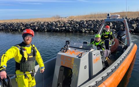 Crew på Njord