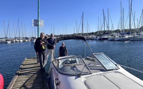 Havarist afleveret i Rungsted Havn