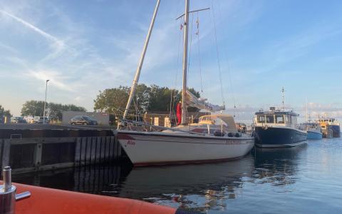 Havarist i Kragenæs Havn