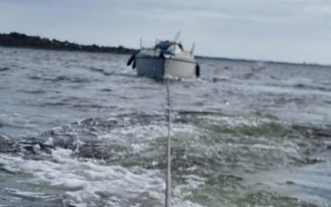 På vej til sikker havn.