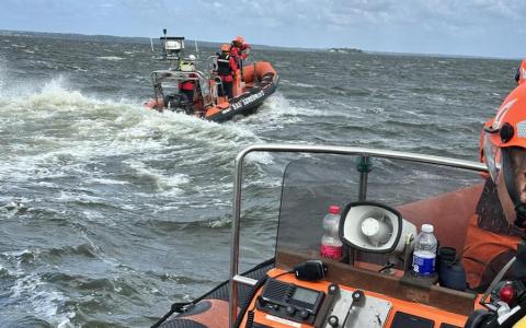 Rescue Ran & Rescue Liv på fælles eftersøgning i Stege Bugt.